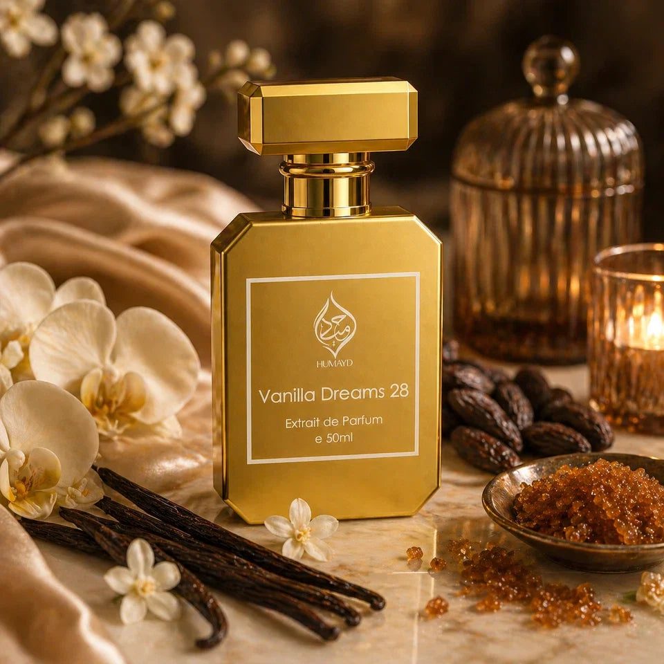 HUMAYD Vanilla Dreams Arabian Perfume Unisex | Gourmand Vanilla Fragrance 50ml