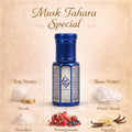 6ml Musk Perfume Oils – Arabian Attar Roll-On, Long Lasting & Alcohol Free