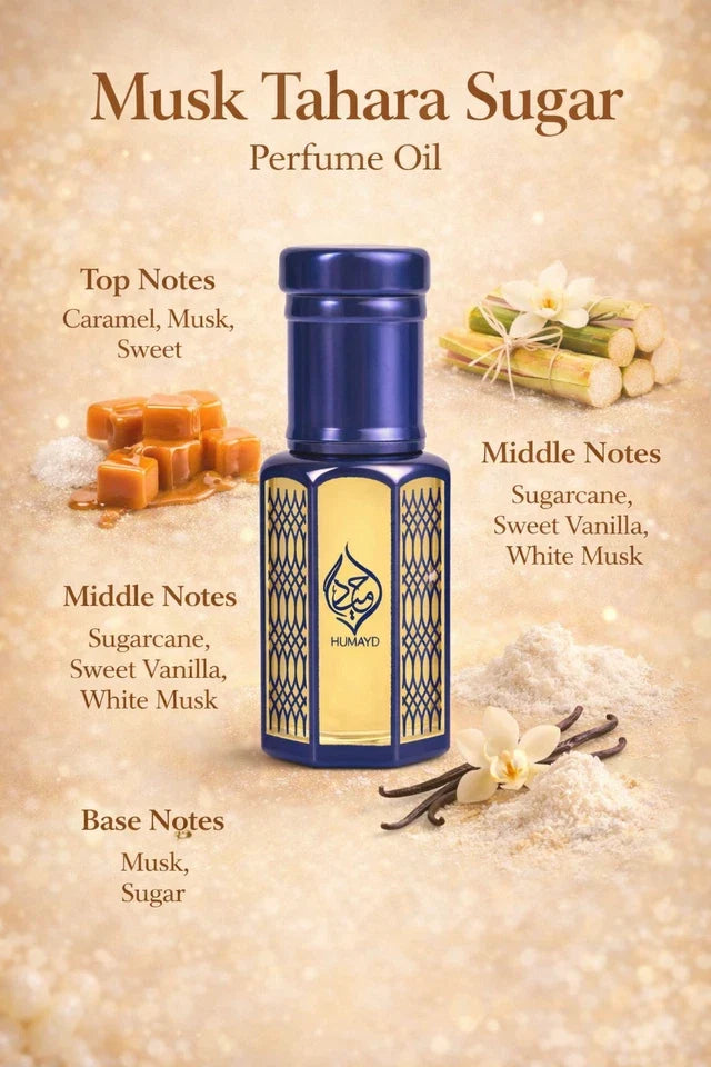 6ml Musk Perfume Oils – Arabian Attar Roll-On, Long Lasting & Alcohol Free