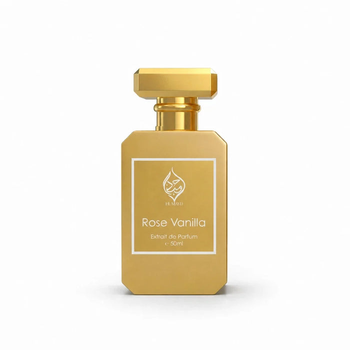 HUMAYD Rose Vanilla Perfume Unisex | Rose Floral Vanilla Fragrance 50ml