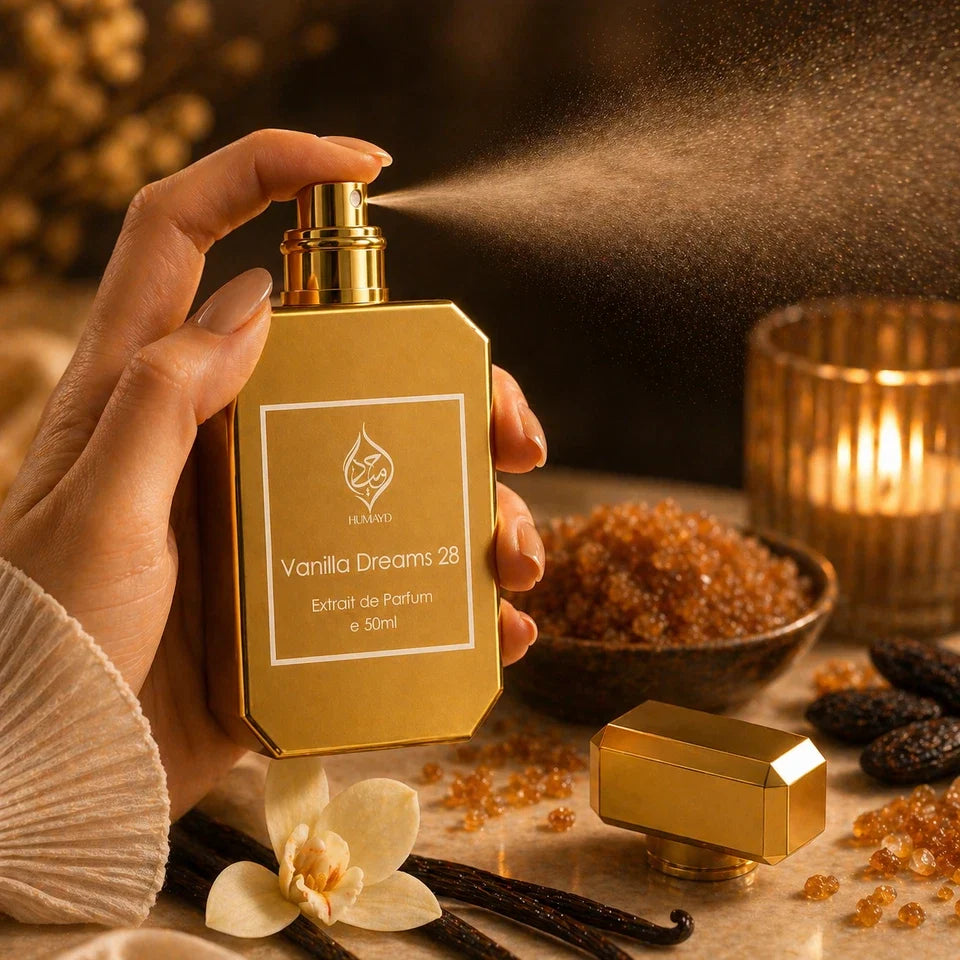 HUMAYD Vanilla Dreams Arabian Perfume Unisex | Gourmand Vanilla Fragrance 50ml