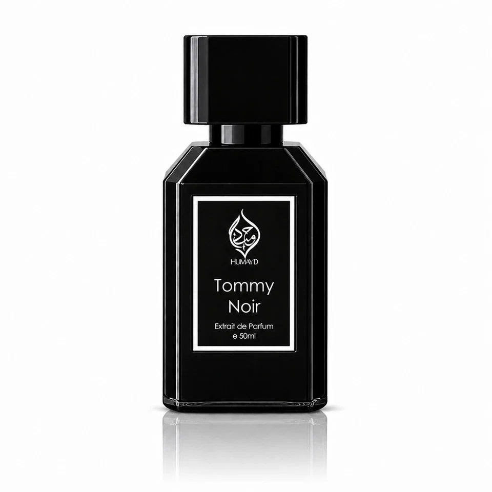 HUMAYD Tommy Noir Extrait de Parfum for Men | Woody Spicy Leather Scent 50ml