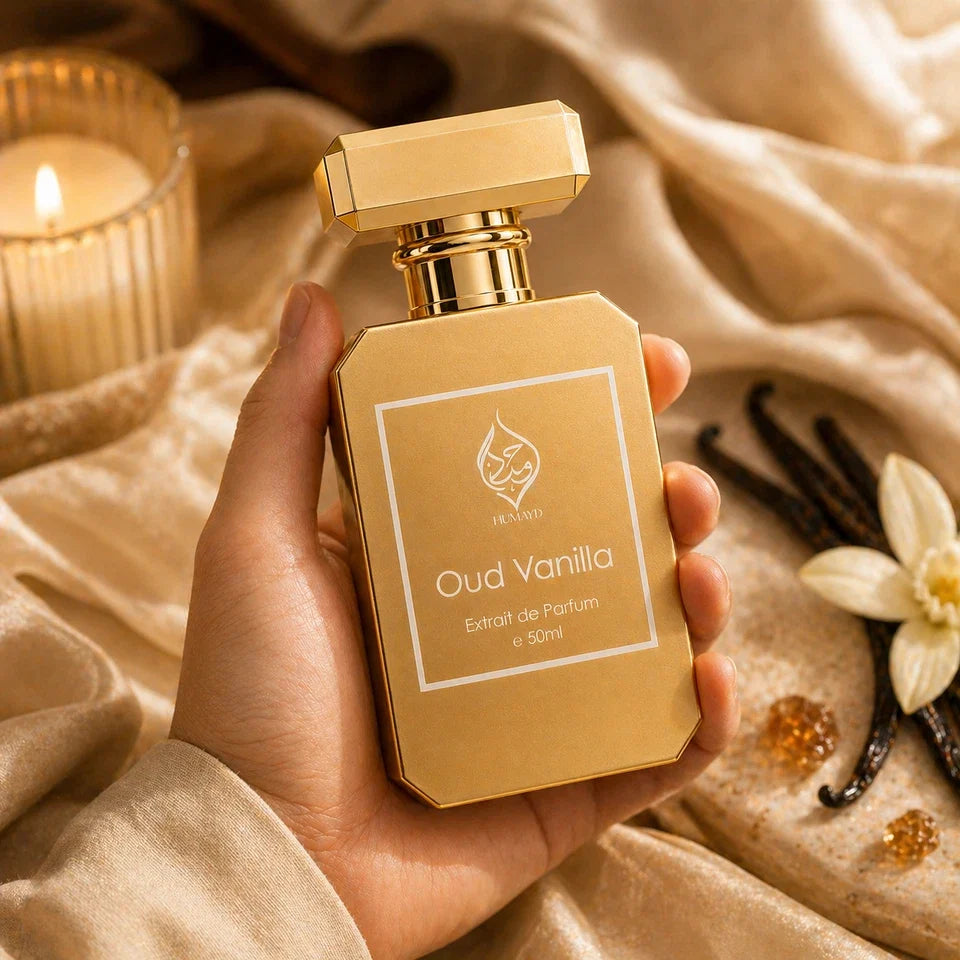 HUMAYD Oud Vanilla Perfume Unisex | Premium Gourmand Long-Lasting Fragrance 50ml